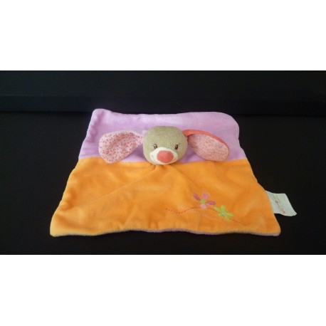 DOUDOU LAPIN MANON ET VALENTIN