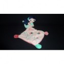 DOUDOU SIRENE PELUCHE AVEC MOUCHOIR MA JOLIE SIRENE POMMETTE
