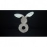 DOUDOU LAPIN HOCHET CLARINS